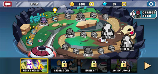 火柴人勇士超级龙影搏斗