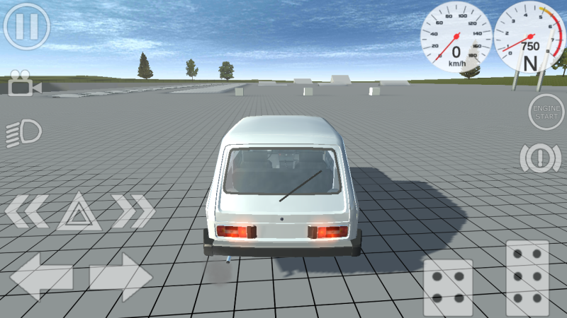 简单车祸物理模拟器