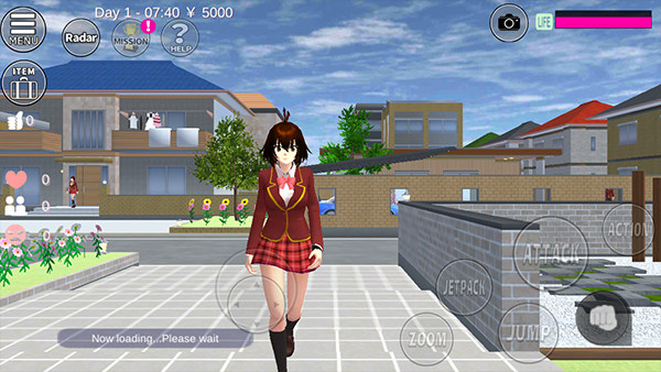 樱花校园模拟器英文版2024