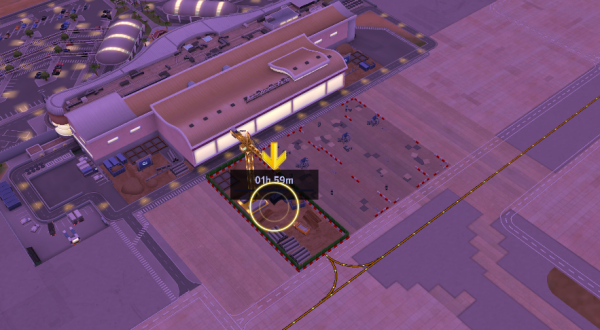 机场模拟器头等舱