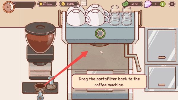 可口的咖啡内置菜单