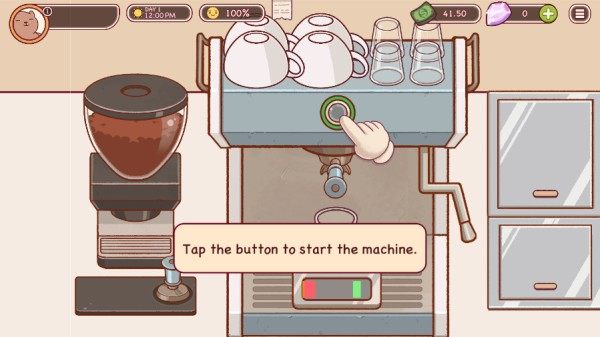 可口的咖啡内置菜单