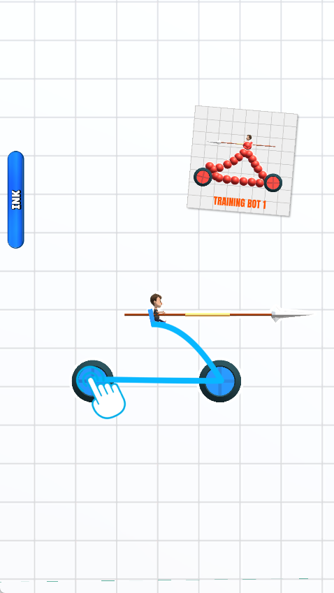 手绘战车画车对决