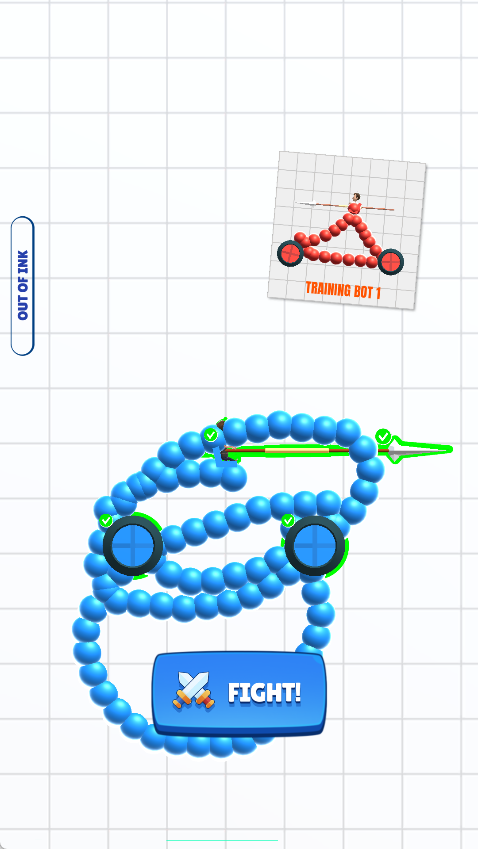 手绘战车画车对决