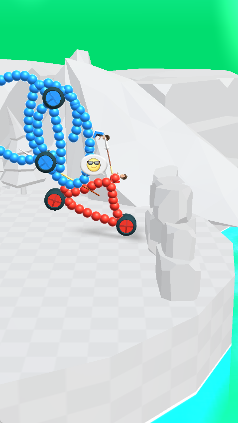 手绘战车画车对决