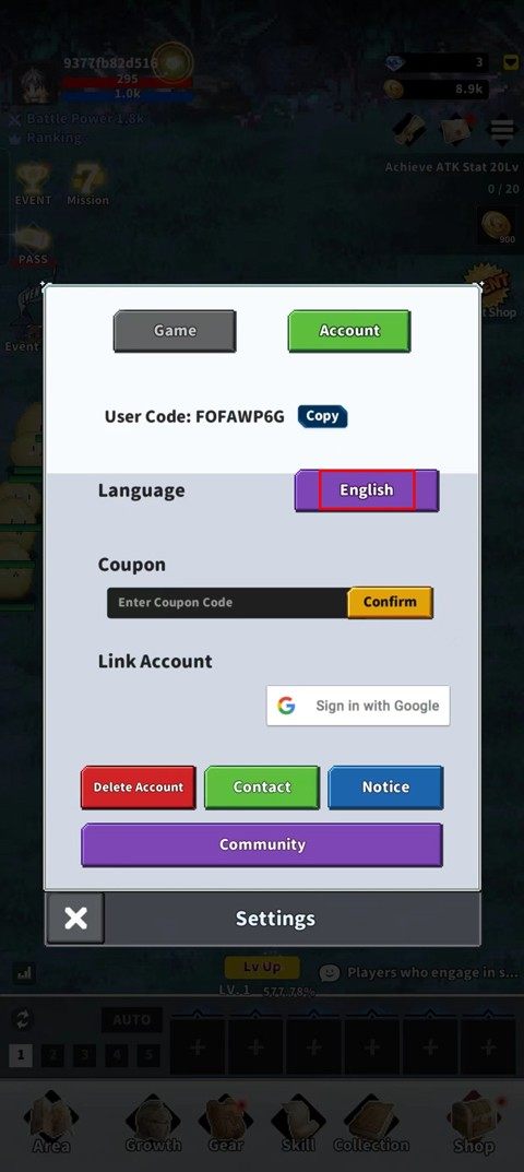 F级冒险家内置菜单