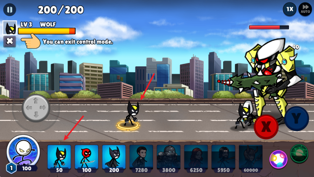 英雄战争超级火柴人防御