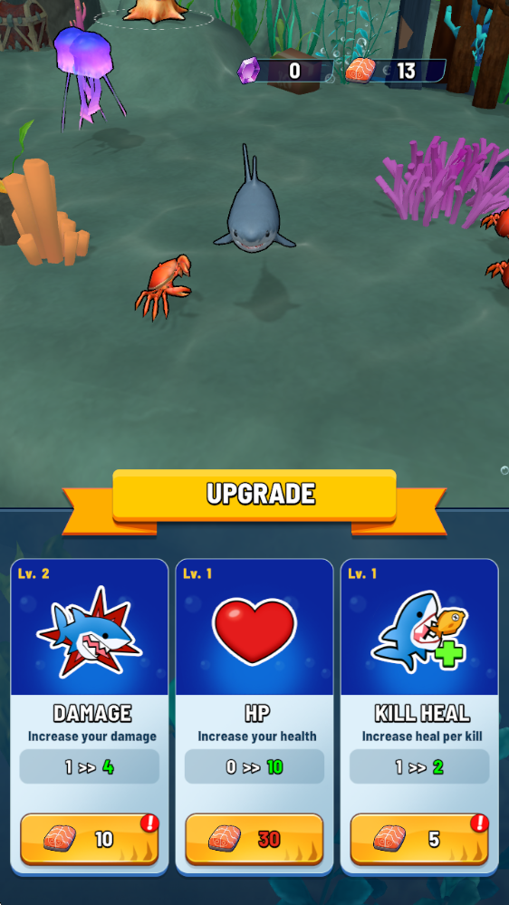 鲨鱼进化吞噬与成长