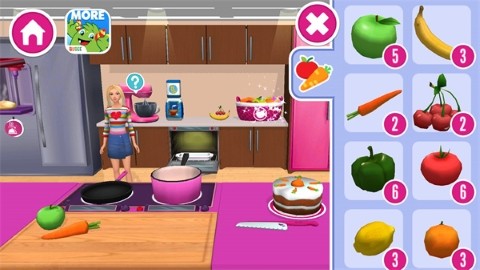 芭比梦幻屋内置菜单