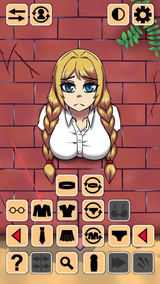 卡在墙上的女孩2