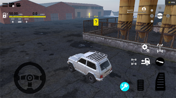 雪地泥泞越野车