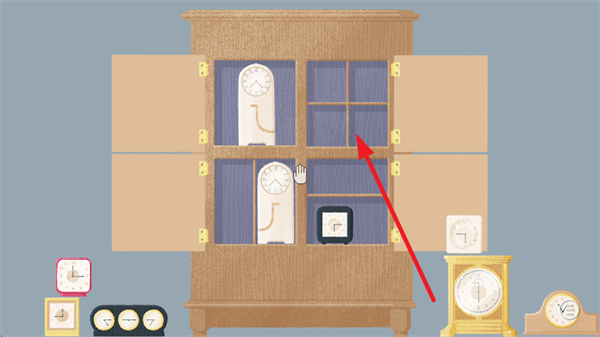 往左一点橱柜与抽屉