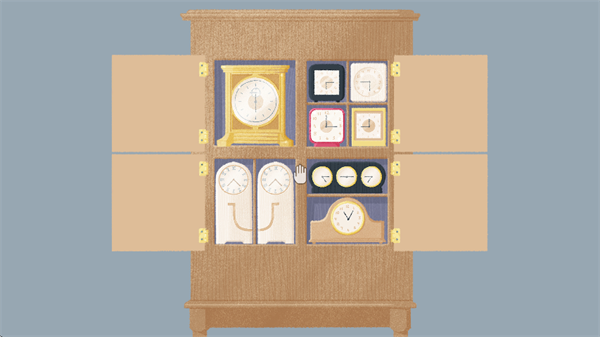 往左一点橱柜与抽屉