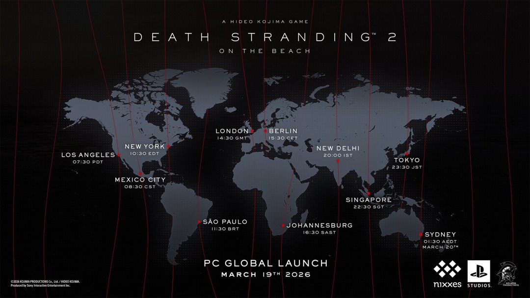 《死亡搁浅2》PC版将于明晚10点半解锁