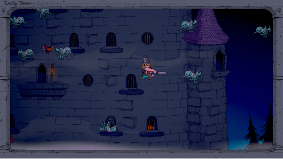 搞笑肉鸽动作游戏《终极幸运之塔》宣布将于4月17日推出1.0正式版，并登陆NS