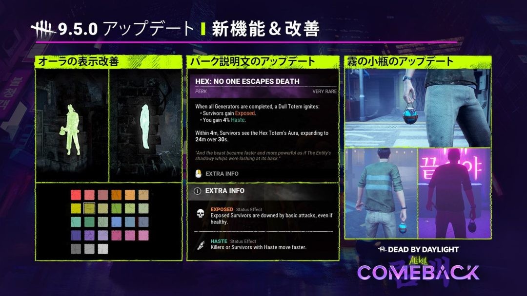 《黎明杀机》新章节All-Kill上线 城市型地图首次登场