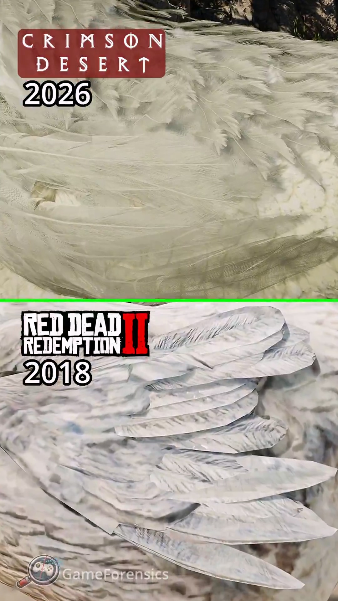 R星又赢了！《红色沙漠》和《荒野大镖客2》小鸡对比