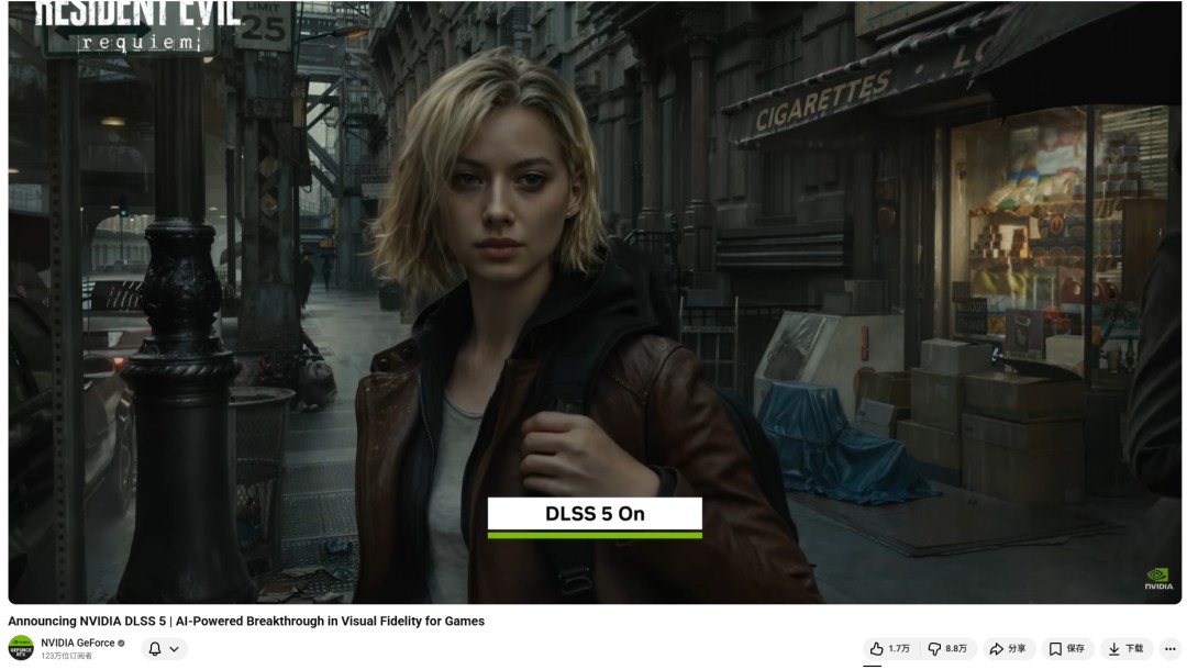 黄仁勋针对DLSS 5的表述似乎与自家员工的说法矛盾