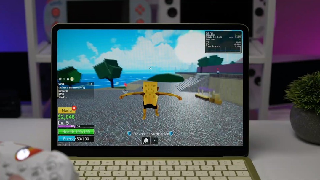 苹果最便宜笔记本MacBook Neo测试 《赛博朋克2077》可跑30帧