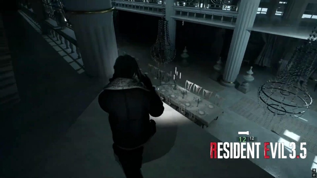 《生化危机3.5》粉丝重制版新演示 里昂闯闹鬼城堡