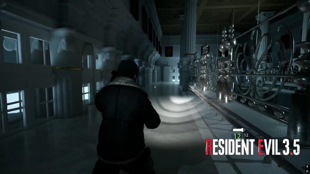 《生化危机3.5》粉丝重制版新演示 里昂闯闹鬼城堡
