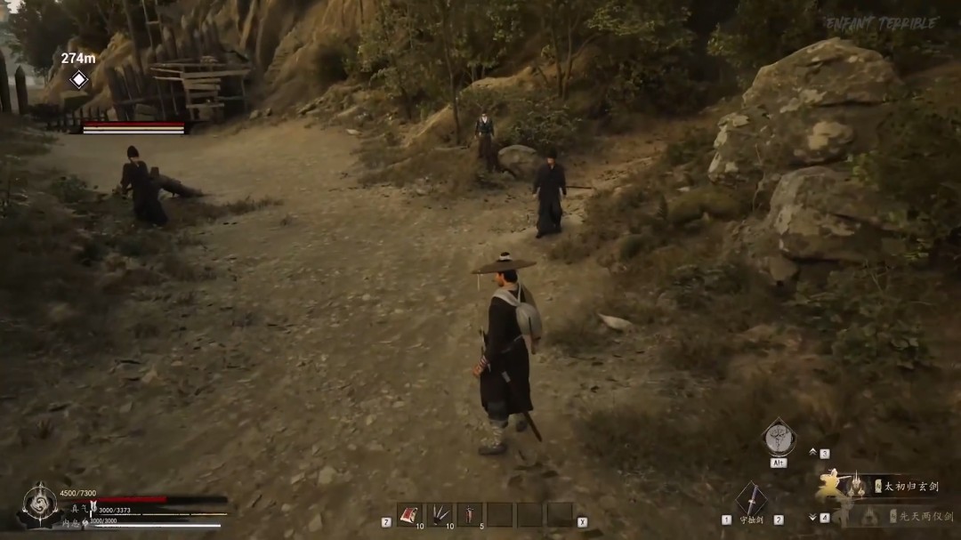 虚幻5武侠动作RPG《一盏秋声：锦衣卫》23分钟实机