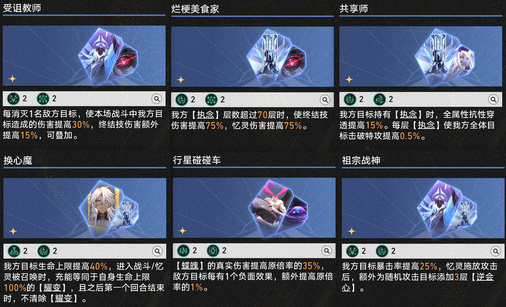 《崩坏:星穹铁道》V4.1 最能也最需要大吃方程的流派:蝶魄记昔