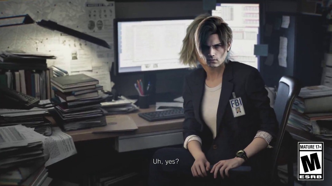 《生化危机:安魂曲》官方整活 里昂和格蕾丝配音互换