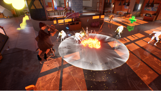 PVP动作肉鸽新作《社畜大作战》现已登陆 PC，畅享割草战同事！