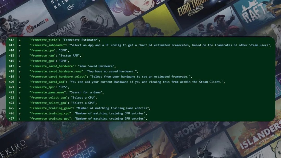 Steam重磅新功能泄露：购买前就能预估游戏帧率