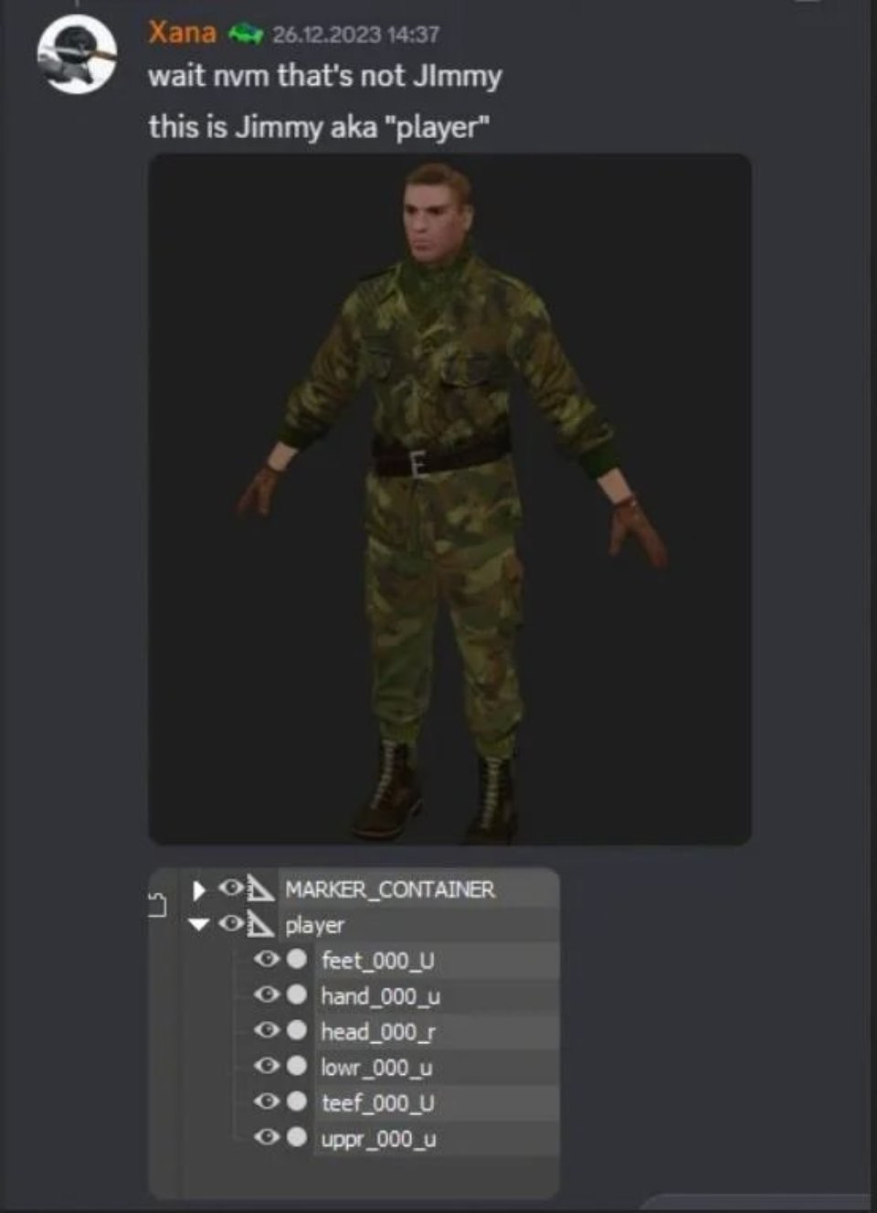 《给他爱5》代码泄露 曝光R星《Agent》主角模型