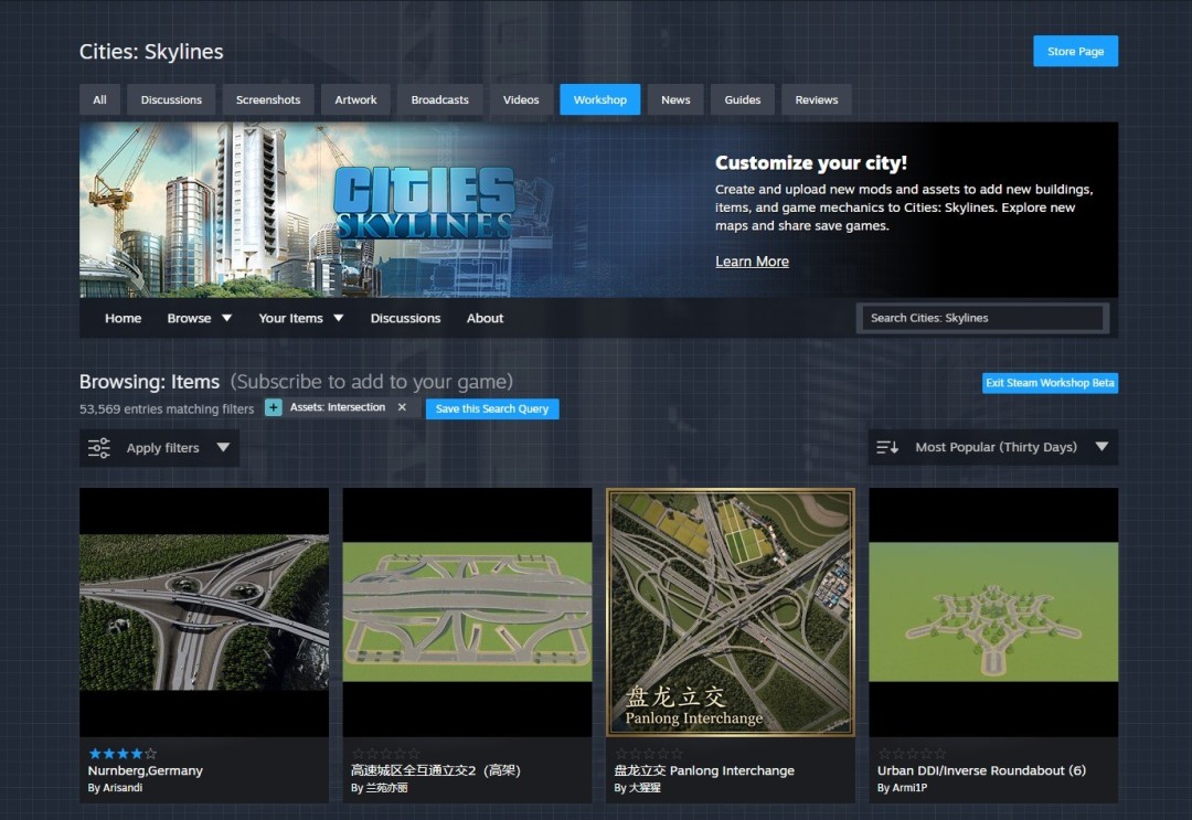 Steam创意工坊测试版发布 让浏览体验更快速更便捷