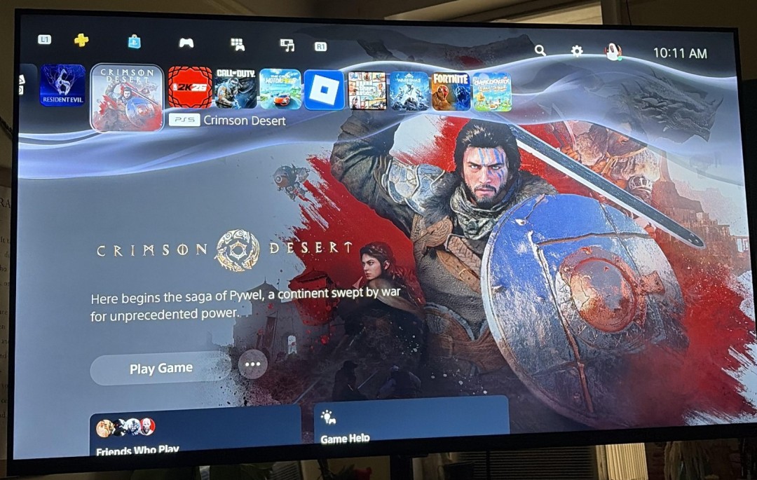 索尼疑似在PS5测试版中 调整了系统主页面UI