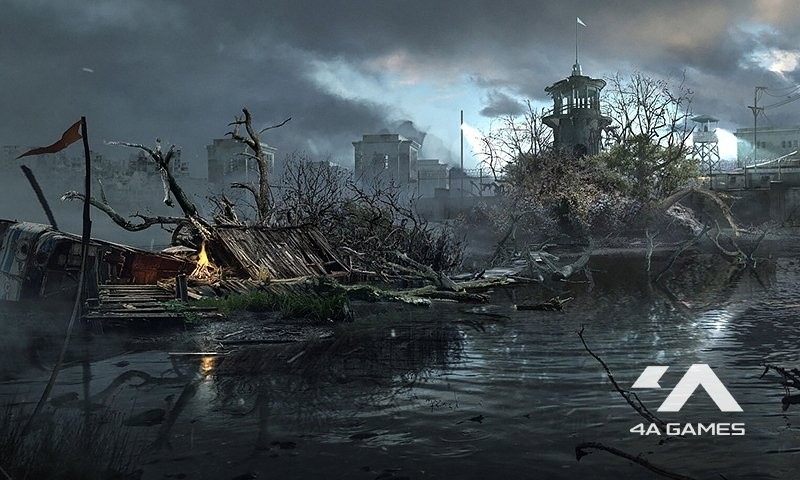 《地铁2039》早期概念艺术图曝光 一如既往的废土风格！