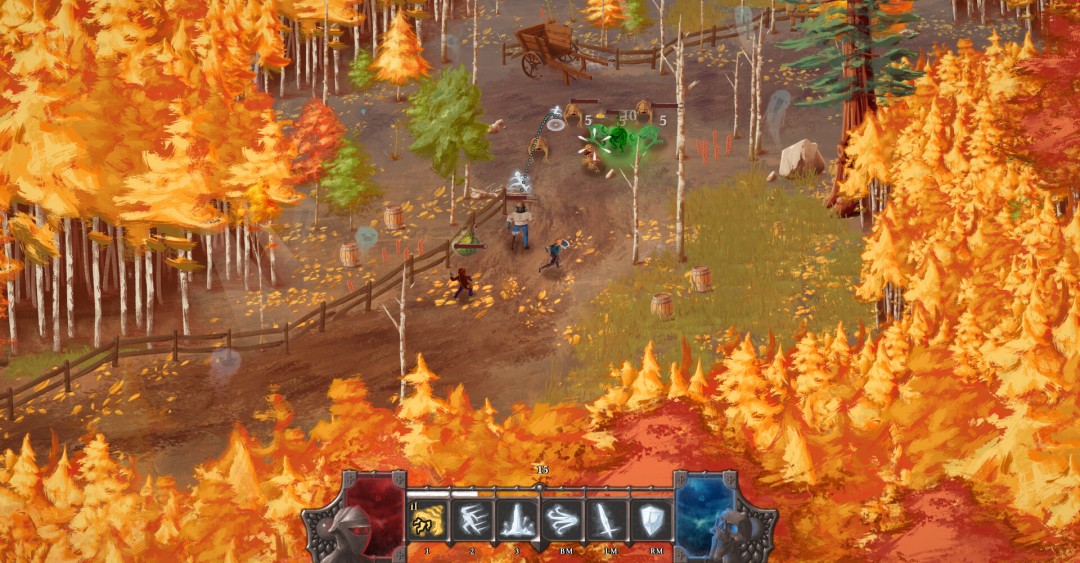 单人开发的独立游戏《Bridgebourn》 看起来像3D但实际上是2D