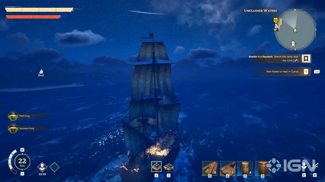 《风启之旅》抢先体验版实机演示 当海盗肆意妄为