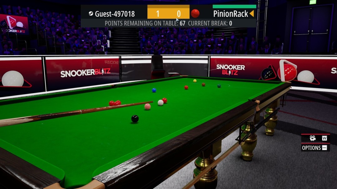 免费打台球游戏《斯诺克极速对战》Steam多半好评